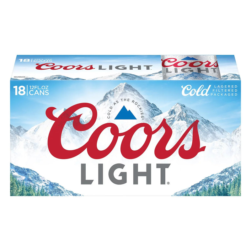 Coors Light 12oz 18Pack Can