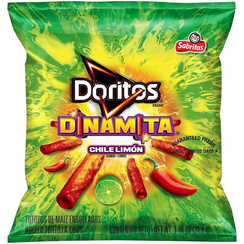 Doritos Dinamita Chile Limon Tortilla Chips 77.9g