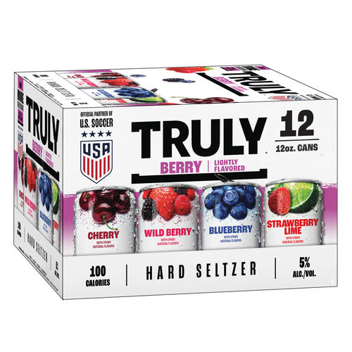 Truly Berry Variety Hard Seltzer 12oz 12 Pack Can