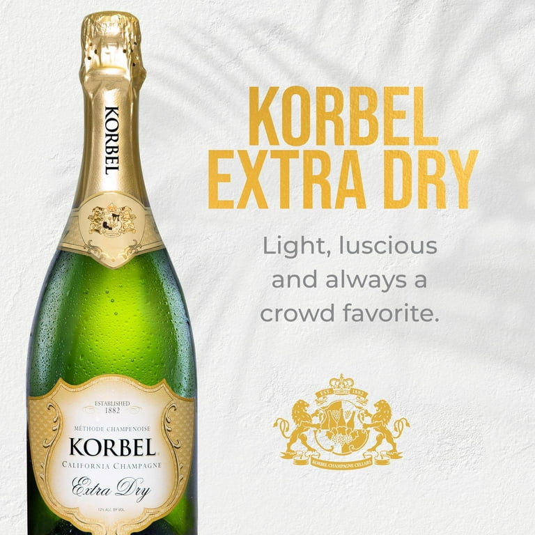 Korbel California Champagne Extra Dry 750ml