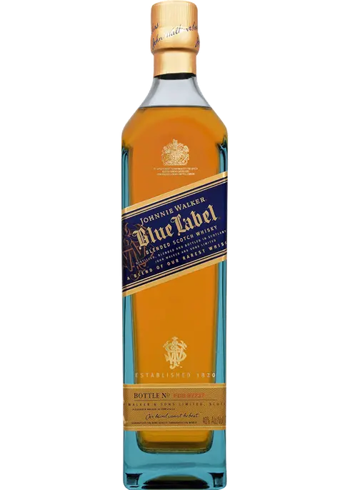 Johnnie Walker Blue lable Blended Scotch Whiskey 750ml