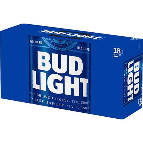 Bud Light 12oz 18 Pack Can