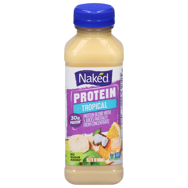 Naked Protein Tropical Juice 15.2oz