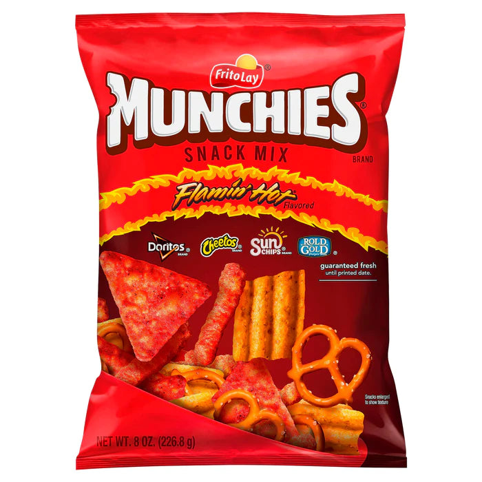 Munchies Snack Mix Flamin' Hot 226.8g – Happysliquor