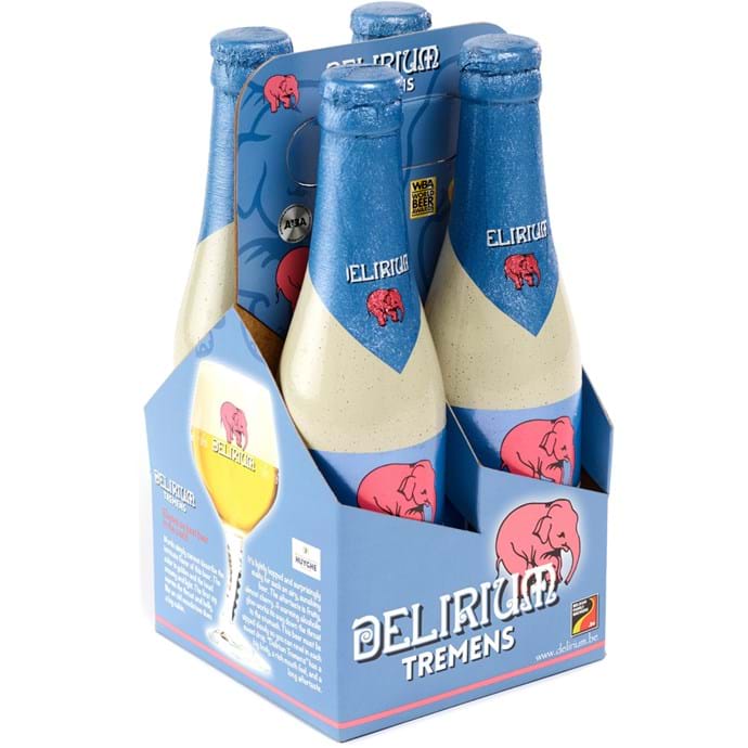Delirium Tremens 11.2oz 4 Pack Bottles Happysliquor