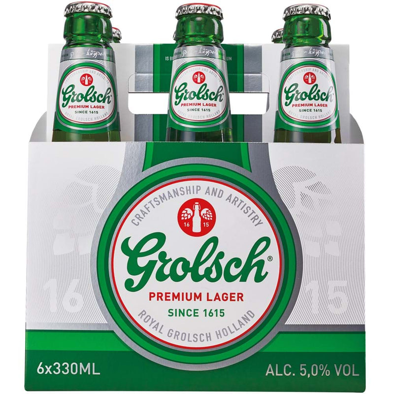 Grolsch Pilsner 11.2oz 6 Pack Bottles(alc.5%)