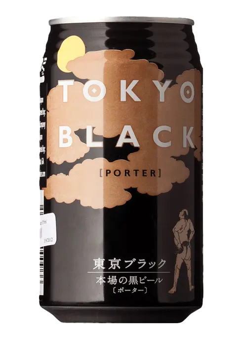 Tokyo Black Porter 12oz 4 Pack Can