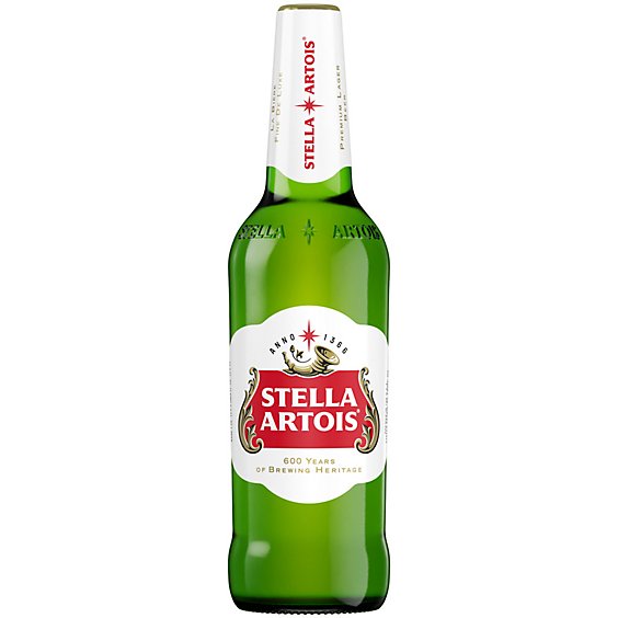 Stella Artois Premium Lager 22.4oz Bottles