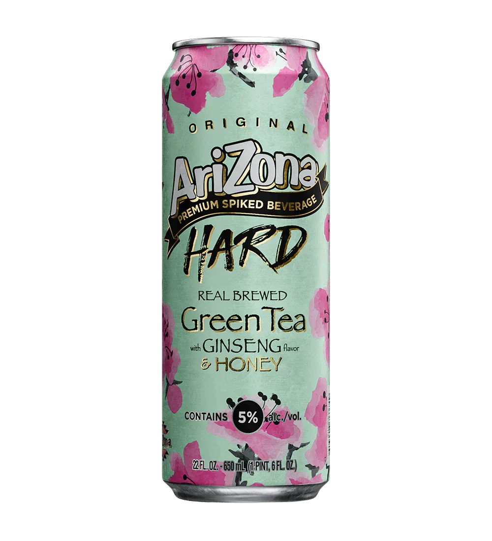 Arizona Hard Iced Tea Green Tea Contains (5% Alc.) – Happysliquor