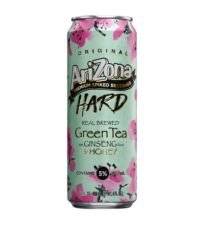 Arizona Hard Iced Tea Green Tea Contains (5% Alc.)