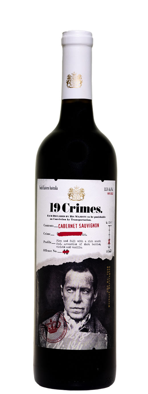 19 CRIMES CABERNET SAUVIGNON 750ML – Happysliquor