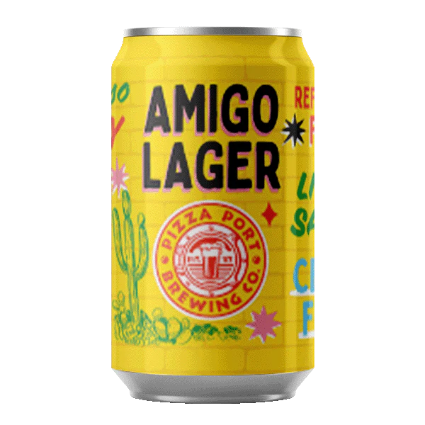 Pizza Port Amigo Lager 16oz 6 Pack Cans – Happysliquor
