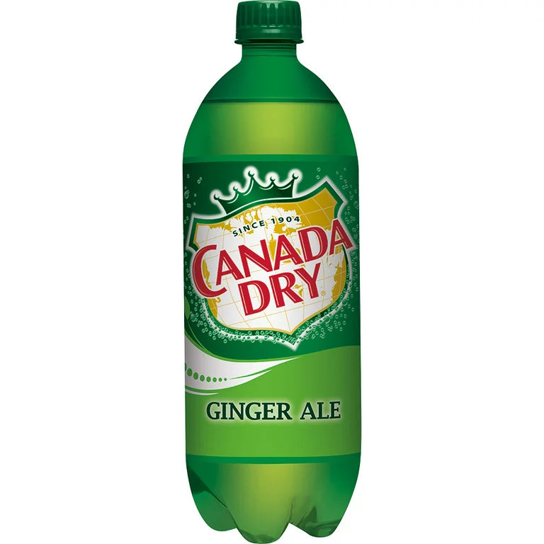 Canada Dry Ginger Ale 1 Liter Bottle
