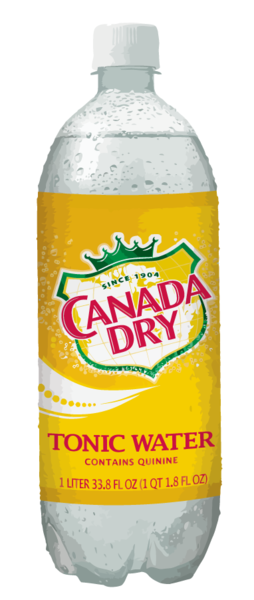 Canada Dry Tonic Water 1 Liter Bottle