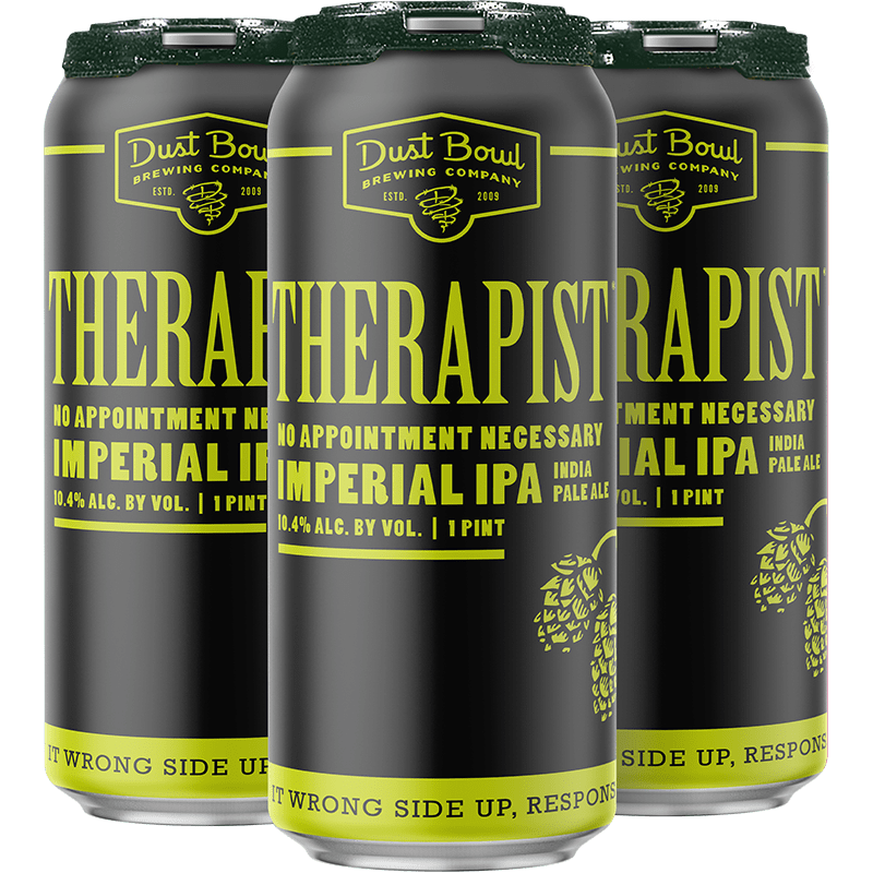 Dust Therapist Imperial IPA 16oz 4 Pack Can