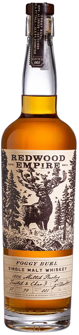 Redwood Empire Foggy Burl Single Malt Whiskey 750ml
