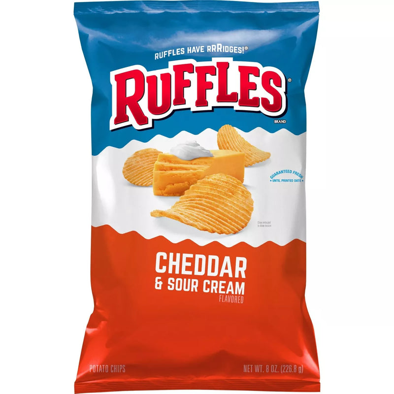 Ruffles Cheddar & Sour Cream 226.8g