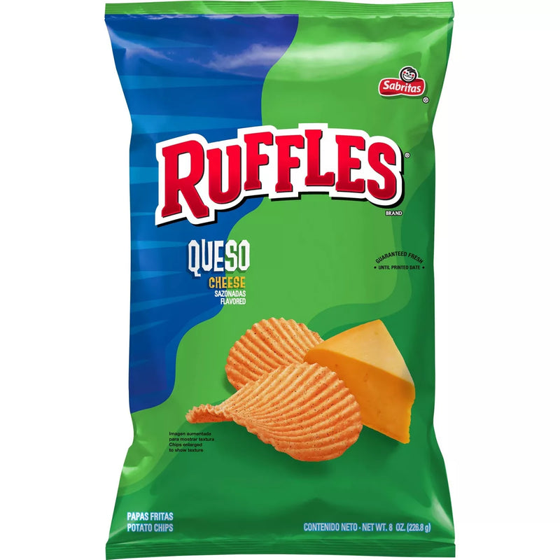 Ruffles Queso Cheese Potato Chips 184.2g