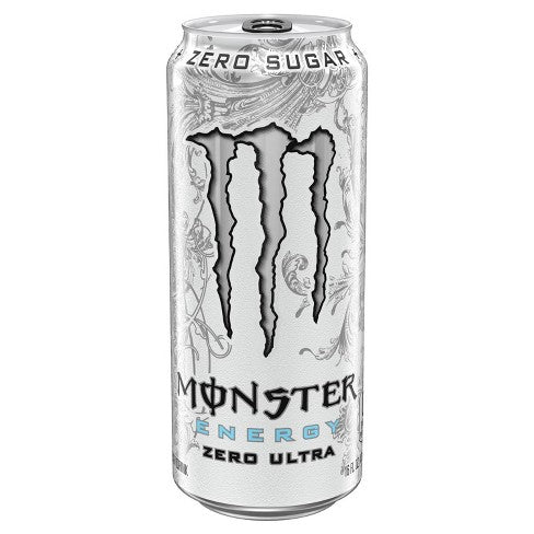 Monster Zero Ultra  Energy Drink 16oz