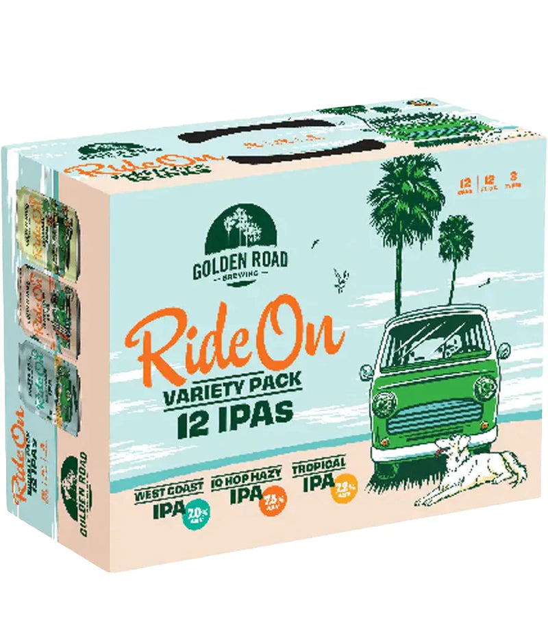 Golden Road Ride On Variety Pack IPA 12oz 12 Pack Can