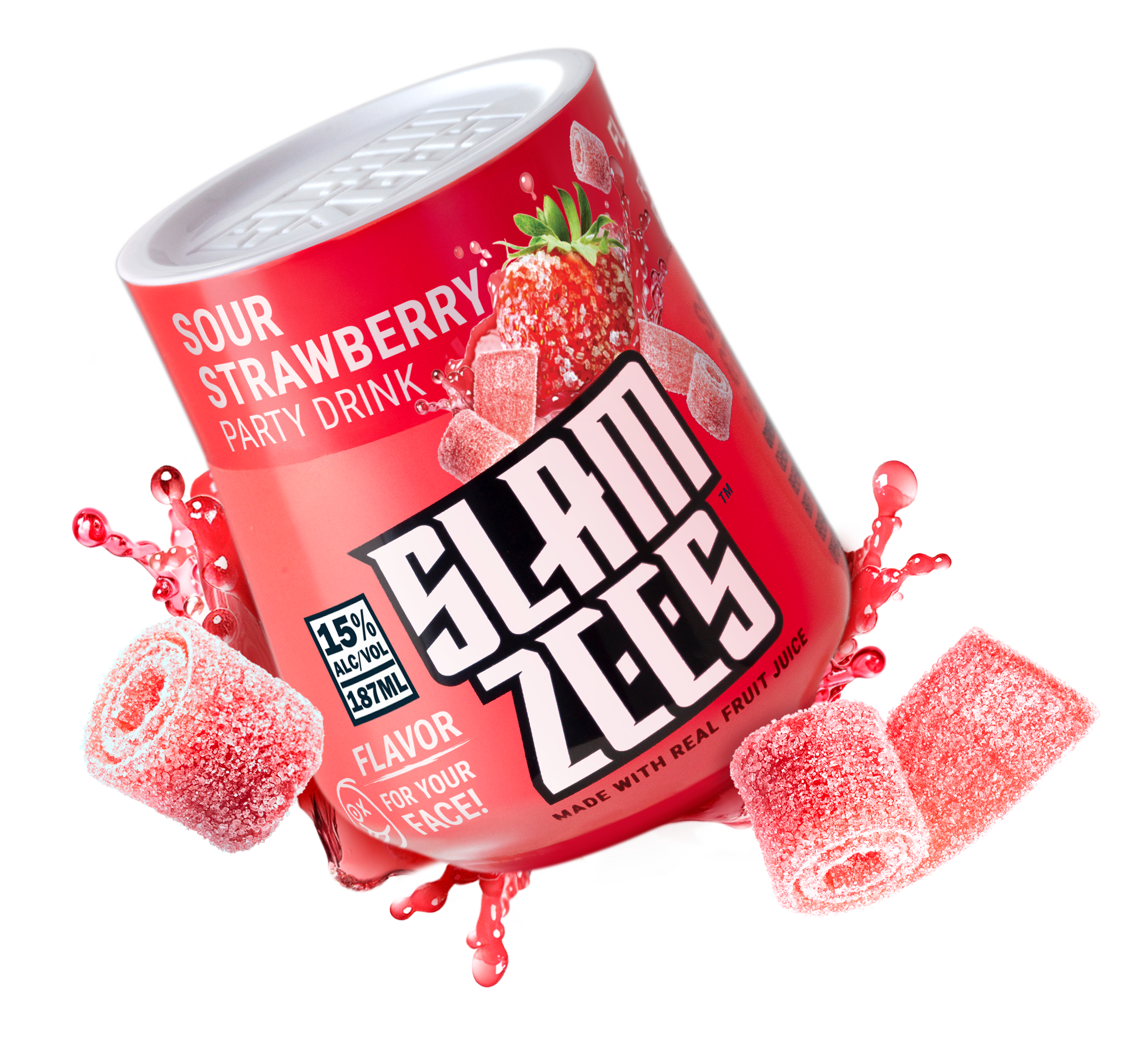 Slam Zees Sour Strawberry Party Drink 187ml – Happysliquor