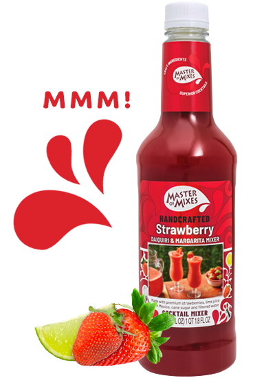 Master Of Mixes Handcrafted Strawberry Cocktail Mixer 1L