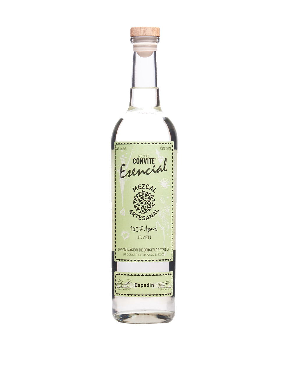 Convite Mezcal Espadin 100% Agave 750ml – Happysliquor