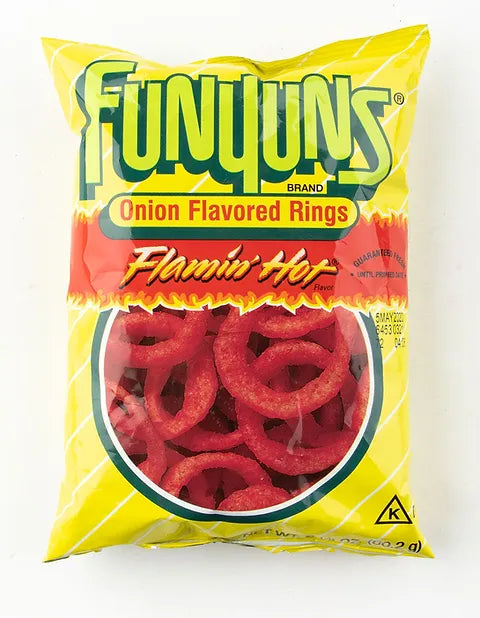 Funyuns Onion Flavored Rings Flamin&