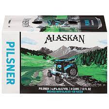 Alaskan Pilsner 12oz 6 Pack Can (alc.4.8%)