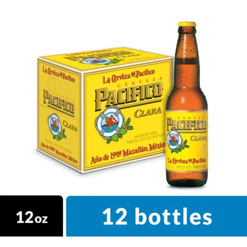 Pacifico Clara 12oz 12 Pack Bottles