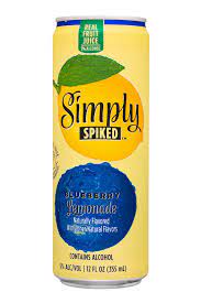 Simply Spiked Blueberry Lemonade 24oz Can – Happysliquor