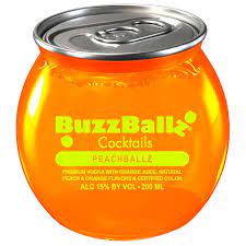 BuzzBallz Cocktails Peachballz  200ml