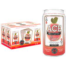 Ace California Guava Craft Cider 12oz 6 Pack Can