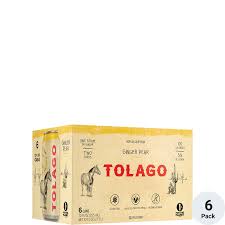 Tolago Hard Seltzer Ginger Pear 12oz 6 Pack Can