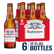 Budweiser 6pack Bottles – Happysliquor