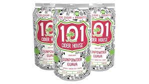 101 Cider House Gunpowder Guava Zero Sugar  Natural Cider 12oz 4 Pack Can