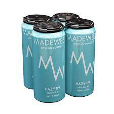 Madewest Brewing Co Mw Hazy Ipa 16oz 4 Pack Can