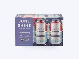 June Shine Acai Berry Hard Kombucha 12oz 6 Pack Can