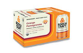 Booch Craft Orange Pomegranate 12oz 6 Pack Can