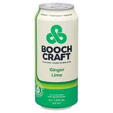 Booch Craft Ginger Lime Organic Hard Kombucha 16oz