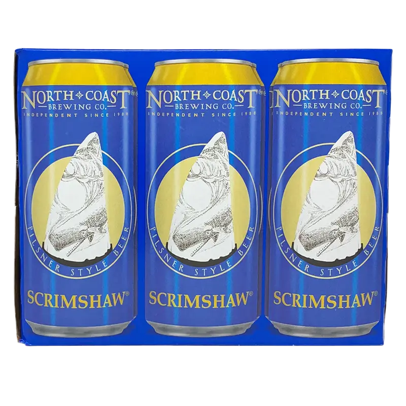 North Coast Scrimshaw PIlsner 16oz 6 Pack Can (alc.4.5%)