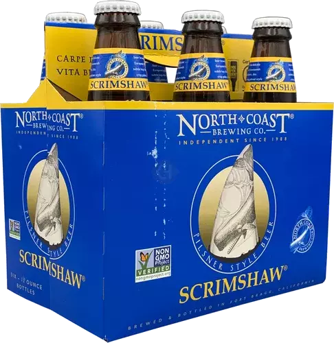 North Coast Scrimshaw PIlsner 12oz 6 Pack Bottels (alc.4.5%)