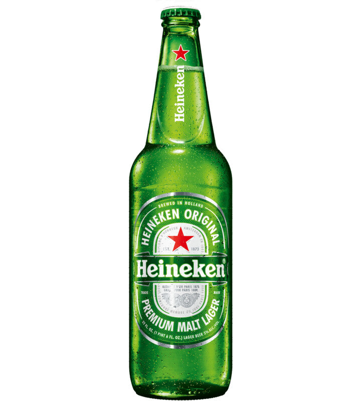 Heineken Premium Malt Lager 24oz Bottle
