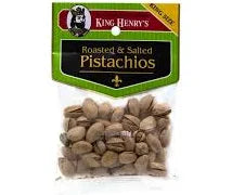 King Henrys Roasted & Salted Pistachios  56.7g