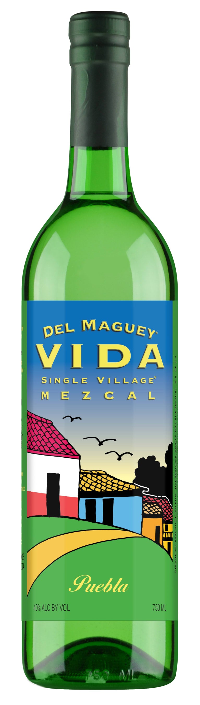 Del Maguey Vida Single Village Puebla Mezcal 750ml – Happysliquor
