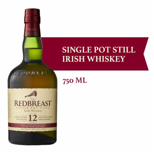 Redbreast Aged 12 Years Irish Whiskey 750ml