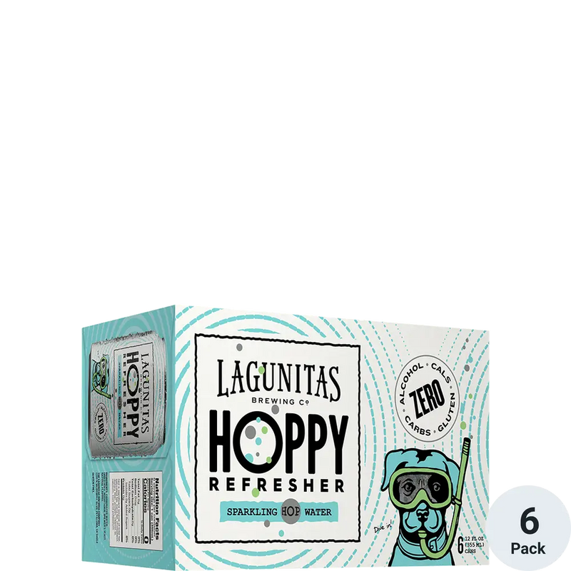 Lagunitas Hoppy Refresher Zero Alcohol 12oz 6 Pack Can