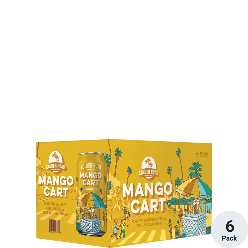 Golden Road Mango Cart 12oz 6 Pack