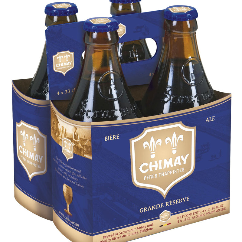 Chimay Peres Trappistes Grande Reserve 11.2oz 4 Pack Bottles