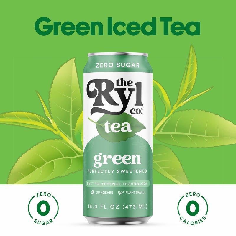 Rys Tea The Ryl Green Iced Tea 16oz Can – Happysliquor
